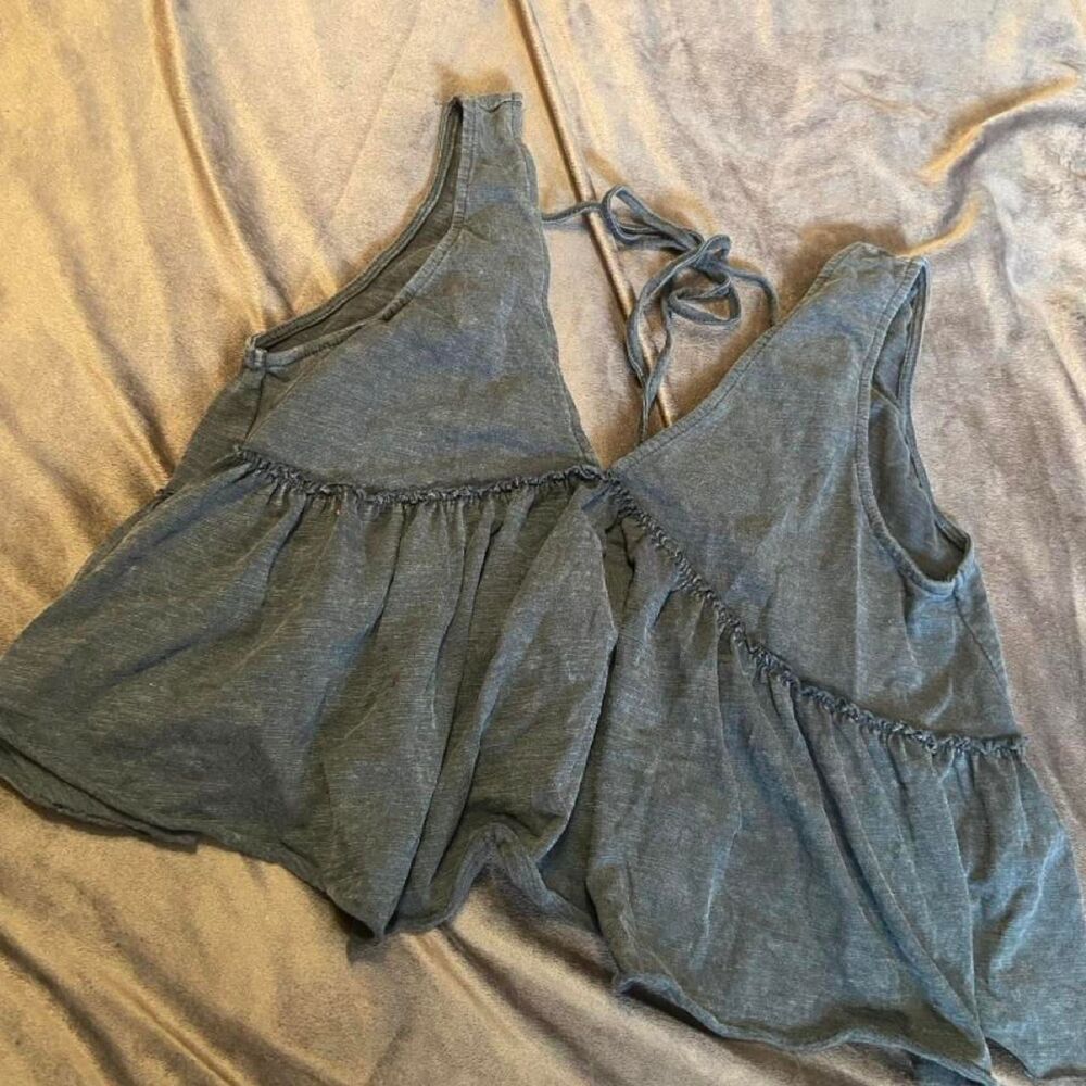 Grey Tank Top Size L
